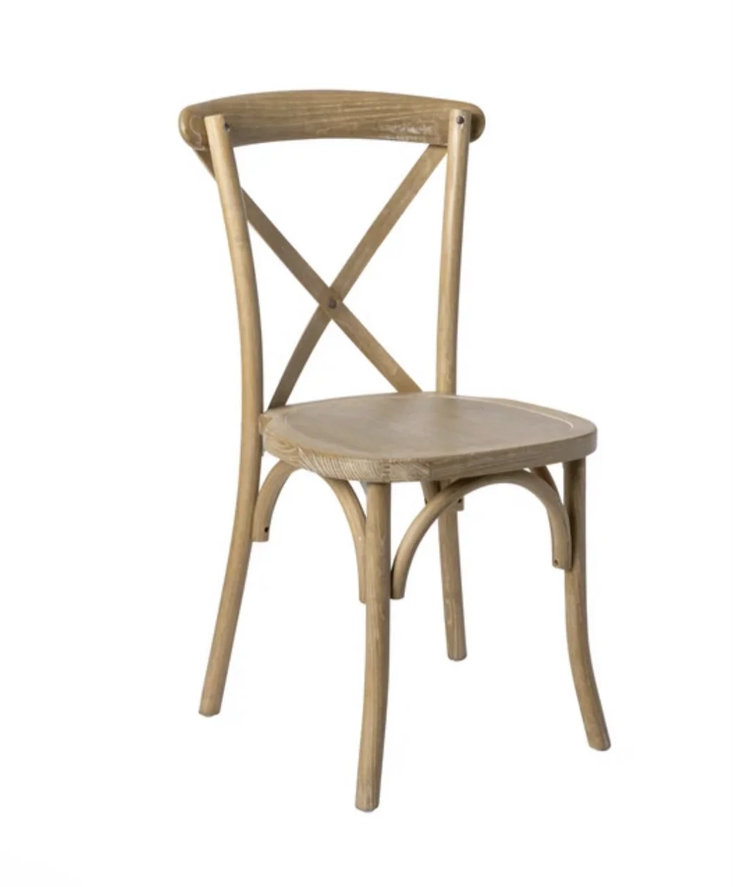 Cross back chairs for galas