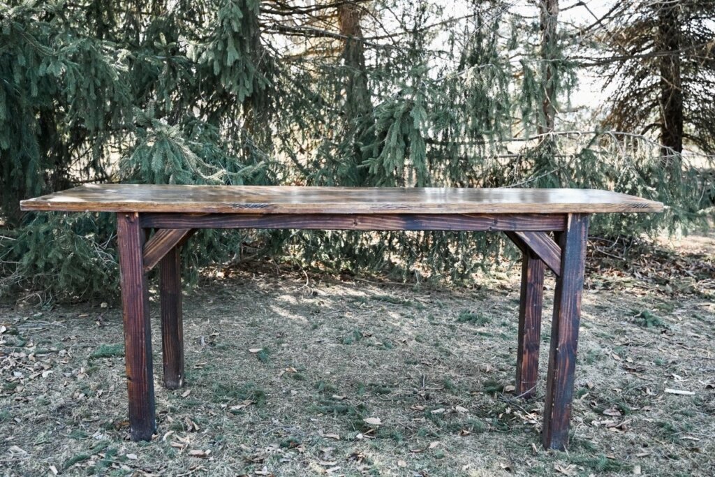 8 Foot Bar Height High Top Gathering Table