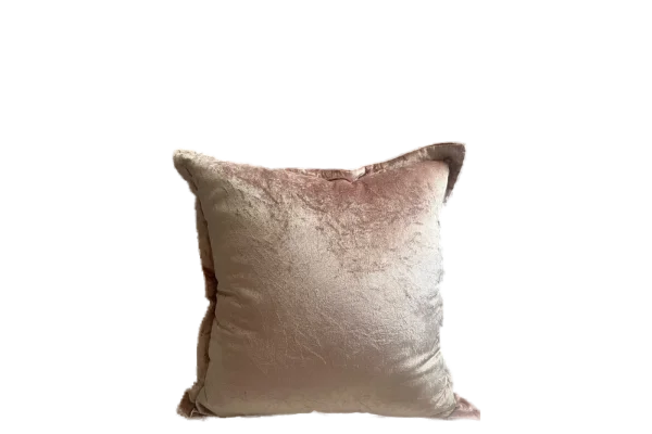 Blush Velvet Pillow catalog cutout