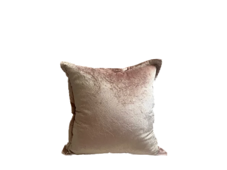 Blush Velvet Pillow catalog cutout