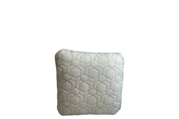 Ivory Geometric Pillow catalog cutout