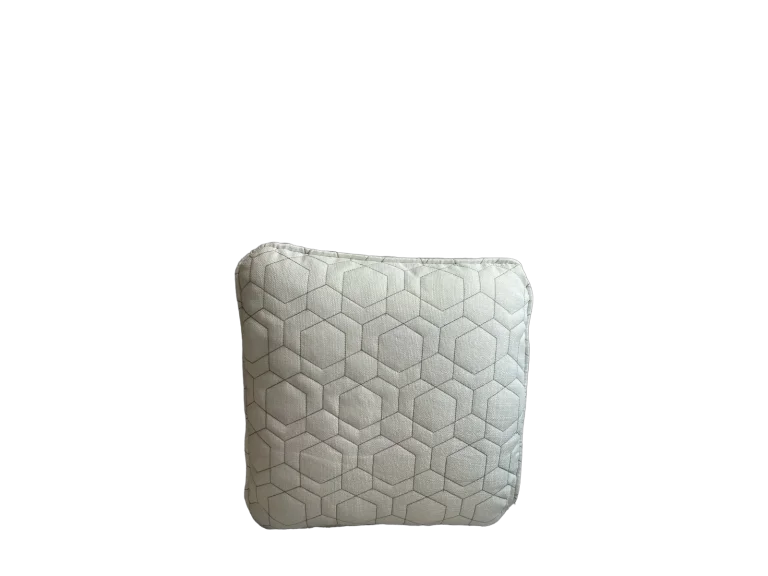 Ivory Geometric Pillow catalog cutout