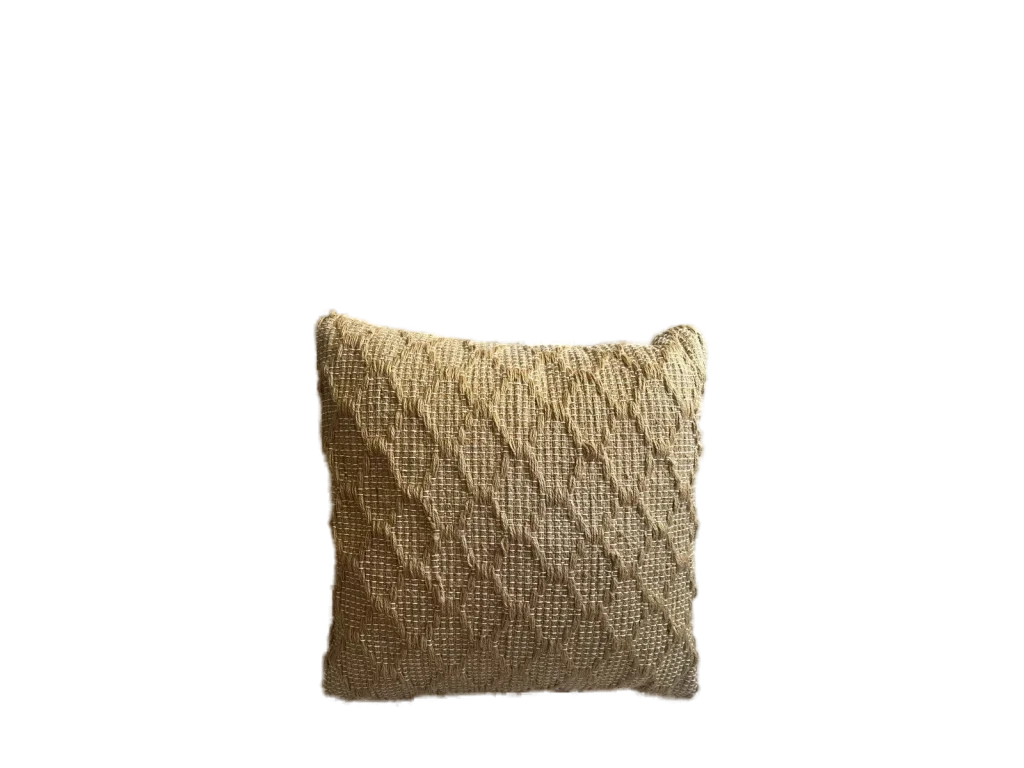Natural Textured Stripe Pillow catalog cutout