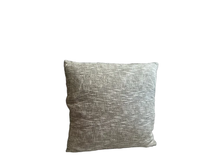 Natural woven stripe rental pillow catalog cutout
