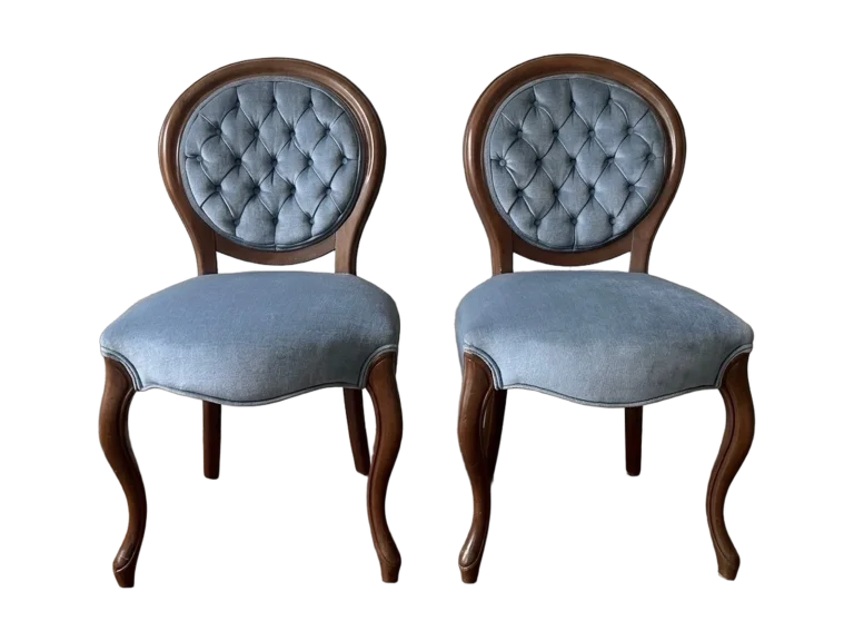 Blue lounge chairs rental catalog cutout