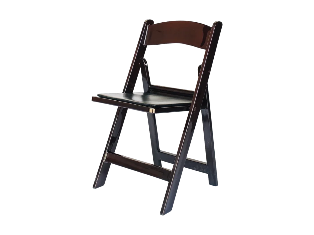 Mahogany garden chair rental catalog cutout