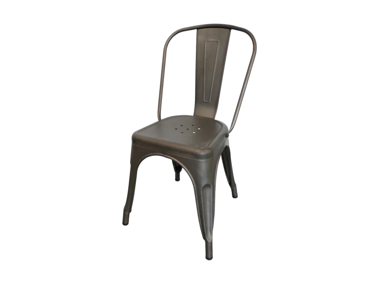 Metal Marais chair rental catalog cutout