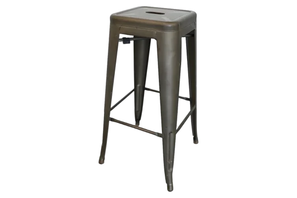 Metal Marais stool rental catalog cutout