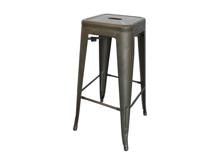 Metal Marais stool rental catalog cutout