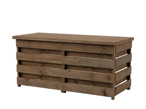 Wood pallet bar rental catalog cutout