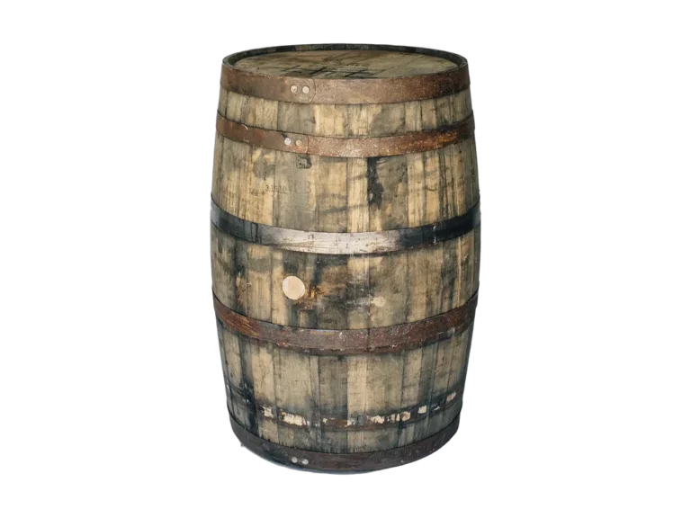 Whiskey barrel rental catalog cutout